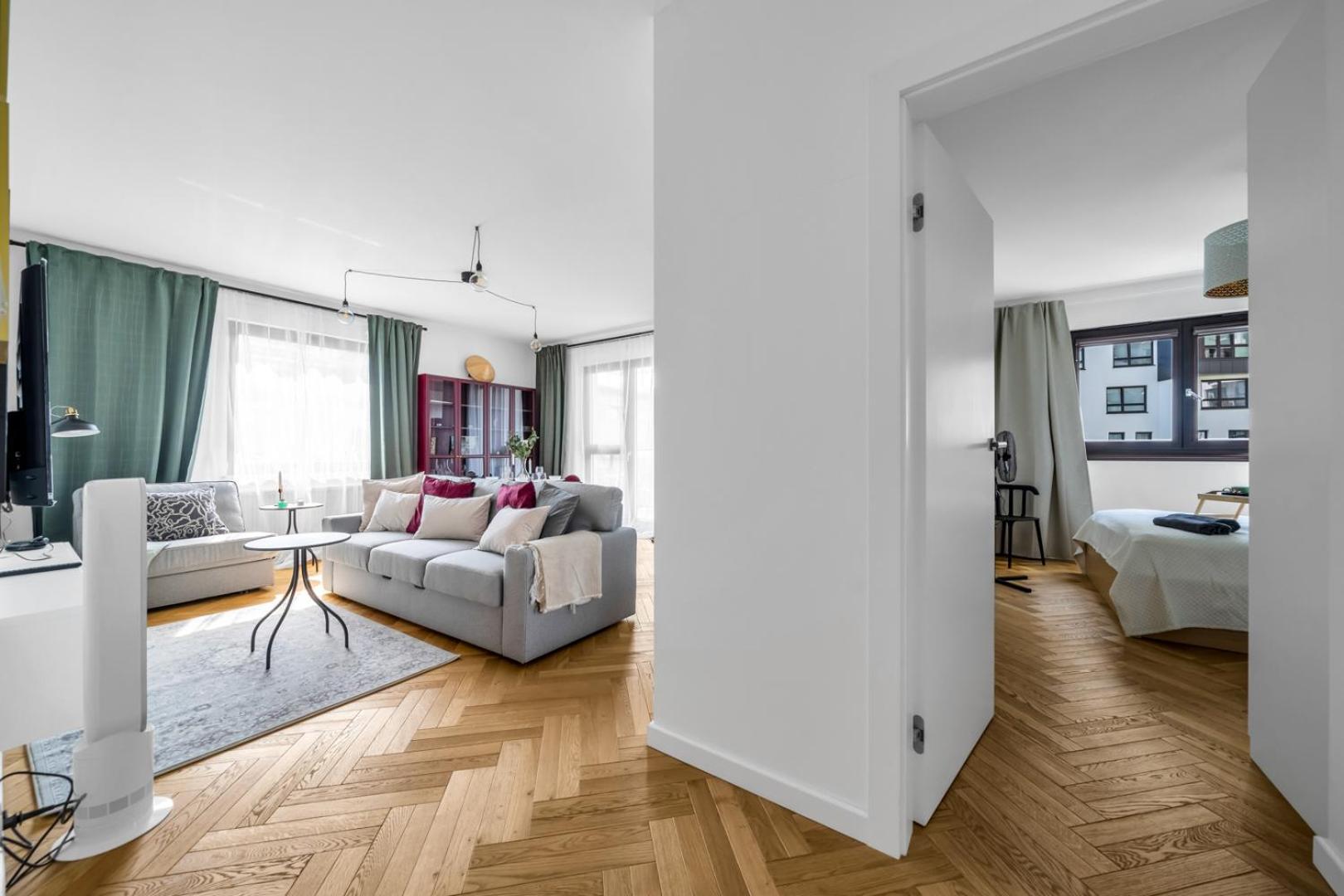 Skierniewicka Apt - Parking, Workspace, Balcony - By Rentujemy Warsaw Exterior photo